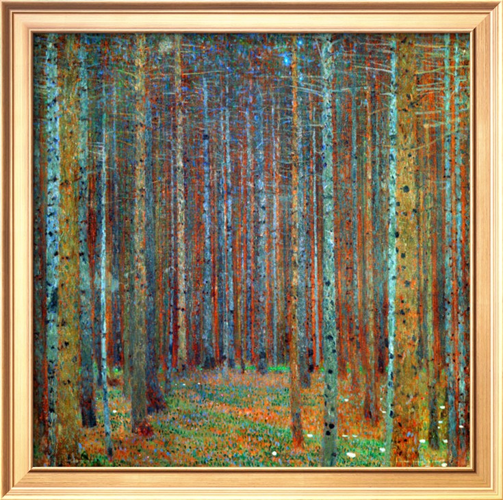 Tannenwald Pine Forest, 1902 - Gustav Klimt Painting
